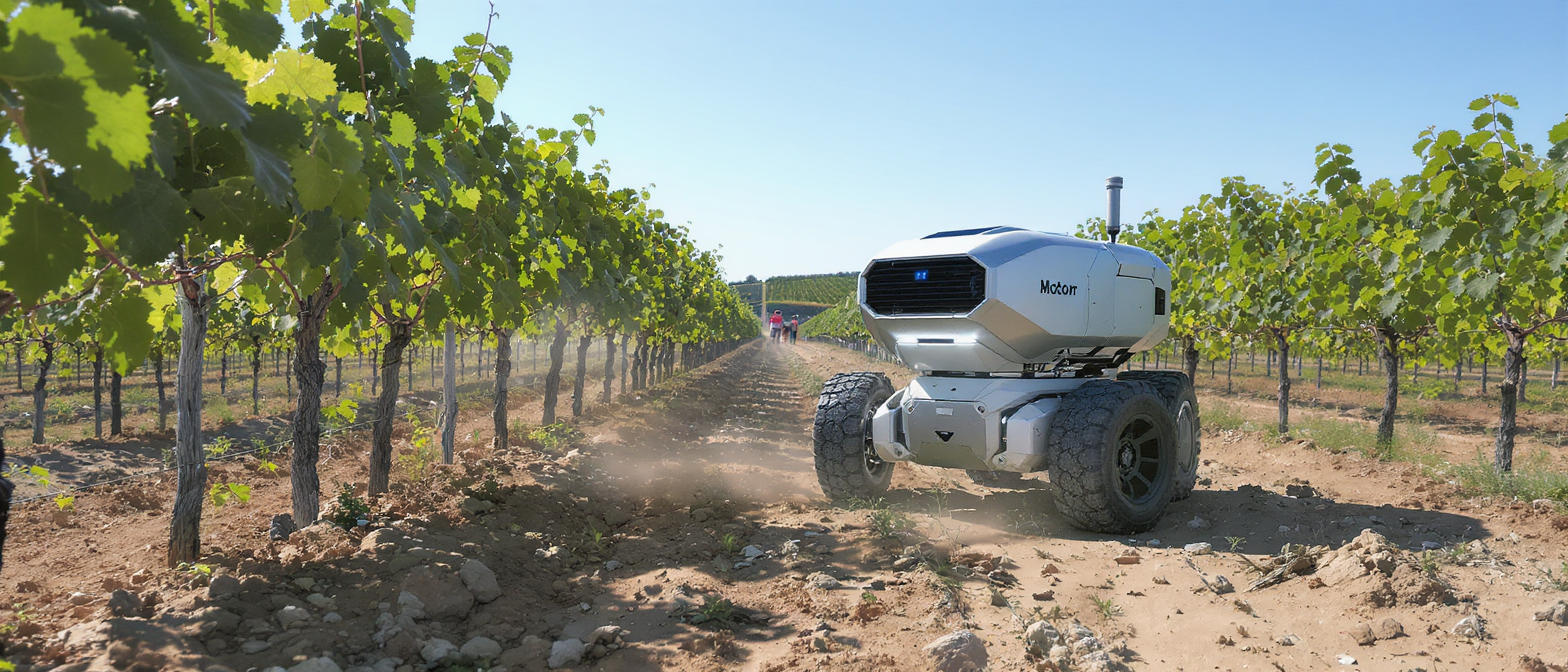 découvrez des robots innovants et accessibles, conçus spécialement pour la viticulture et les petites exploitations, pour faciliter le travail agricole et améliorer la productivité au quotidien.