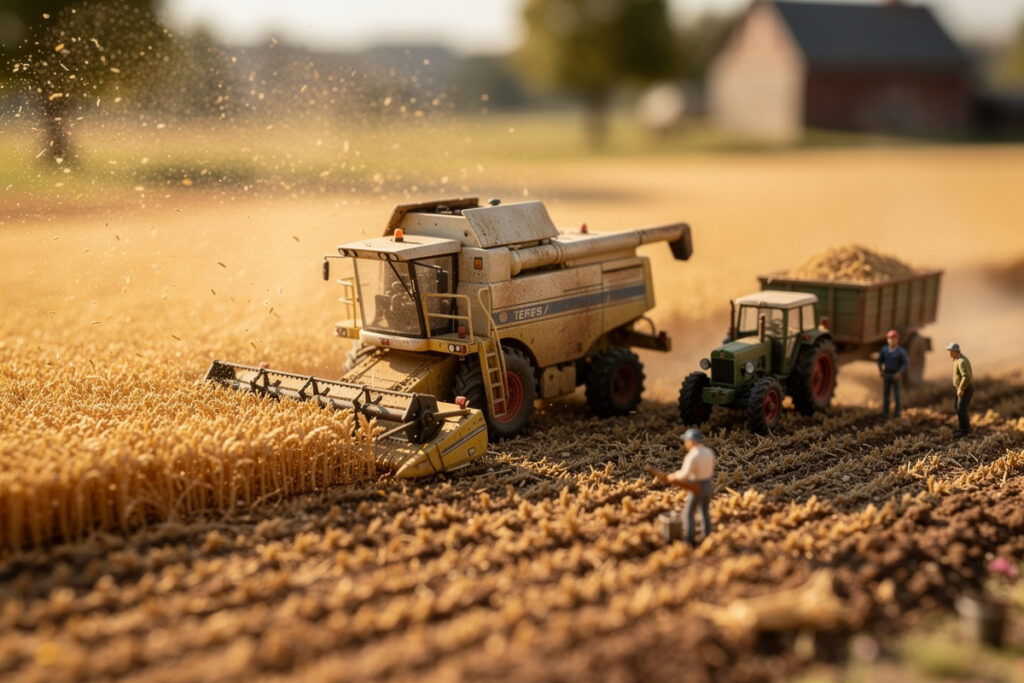 engins agricole miniature